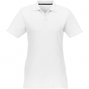 Logo trade promotional giveaway photo of: Helios short sleeve women's polo