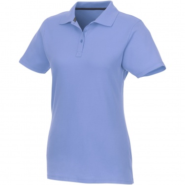Logo trade promotional item photo of: Helios short sleeve women's polo