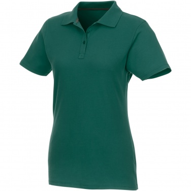 Logo trade promotional giveaways image of: Helios short sleeve women's polo