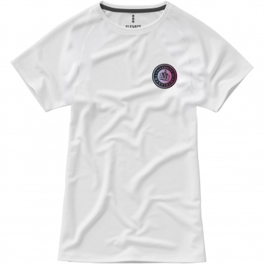 Logo trade business gifts image of: Niagara short sleeve women's cool fit t-shirt