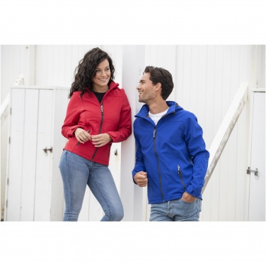 Logo trade promotional merchandise image of: Langley men's softshell jacket