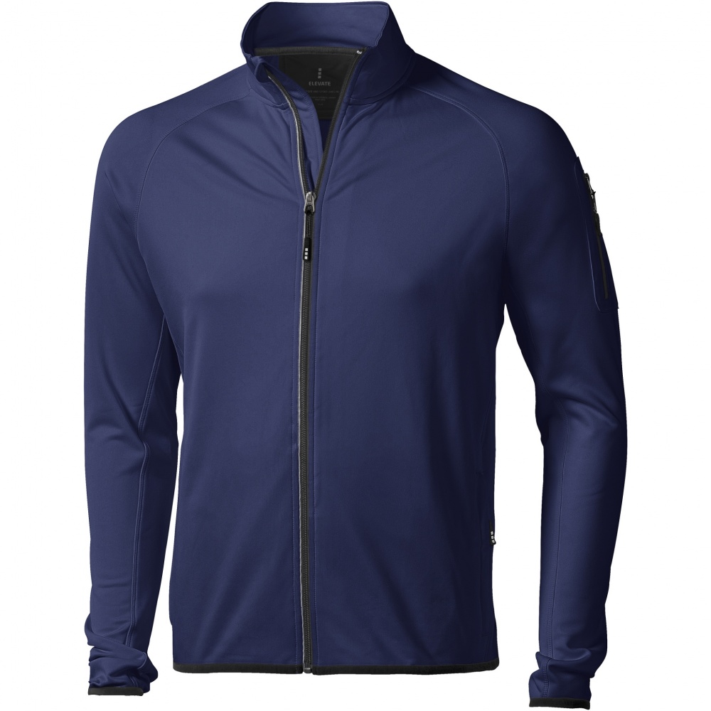 Logo trade business gift photo of: Mani men's performance full zip fleece jacket