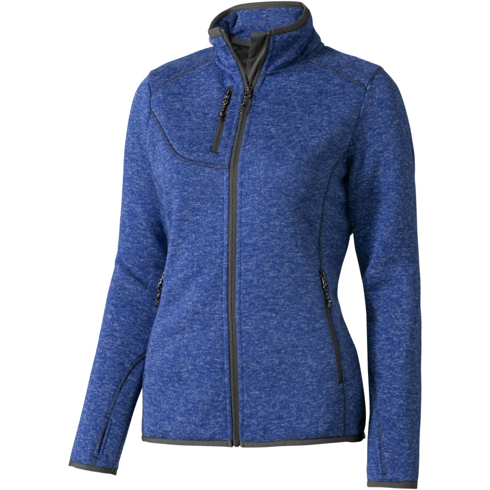 Logo trade promotional merchandise image of: Tremblant women's knit jacket