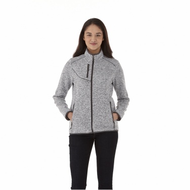 Logo trade corporate gift photo of: Tremblant women's knit jacket