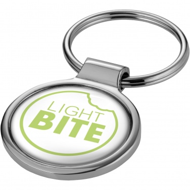Logo trade promotional merchandise photo of: Orlene round keychain