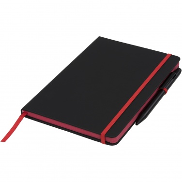 Logo trade corporate gifts picture of: Noir Edge medium notebook