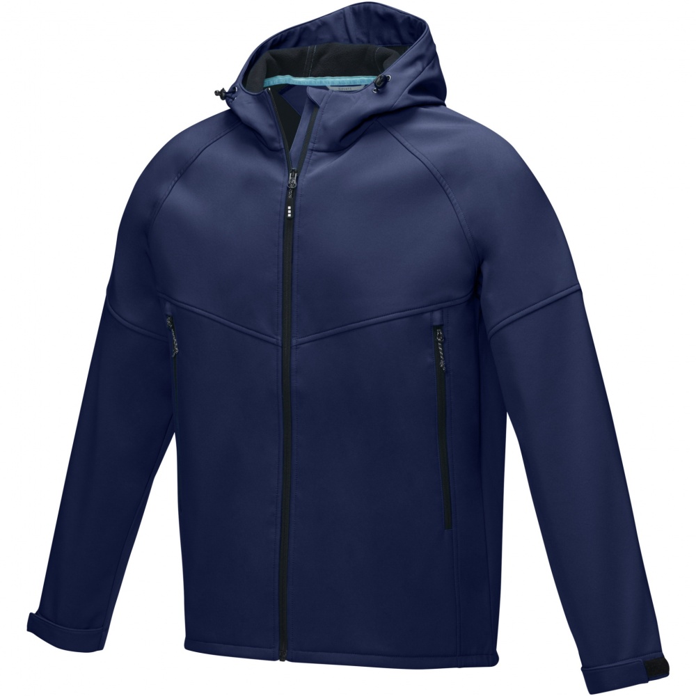 Logotrade promotional giveaways photo of: Coltan men’s GRS recycled softshell jacket