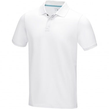 Logotrade advertising product image of: Graphite short sleeve men’s organic polo