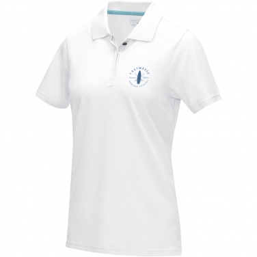 Logotrade promotional giveaway picture of: Graphite short sleeve women’s organic polo