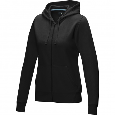 Logotrade promotional gifts photo of: Ruby women’s organic recycled full zip hoodie