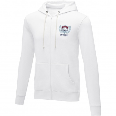 Logo trade advertising products picture of: Theron men’s full zip hoodie