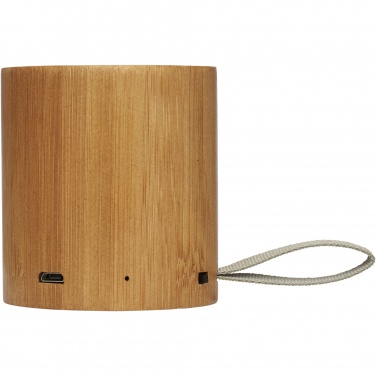 Logo trade advertising products image of: Lako bamboo Bluetooth® speaker 