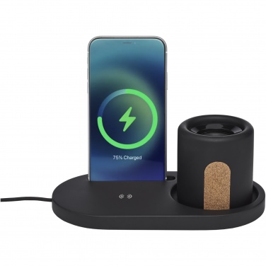 Logotrade promotional gifts photo of: Klip 5W wireless charging desk organizer
