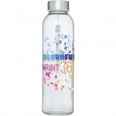 Logo trade corporate gifts image of: Bodhi 500 ml glass water bottle