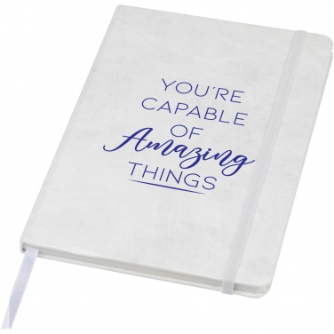 Logo trade promotional giveaways image of: Breccia A5 stone paper notebook