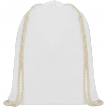 Logotrade promotional product image of: Oregon 140 g/m² cotton drawstring bag 5L