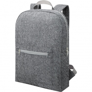 Logotrade promotional merchandise picture of: Pheebs 450 g/m² recycled cotton and polyester backpack 10L