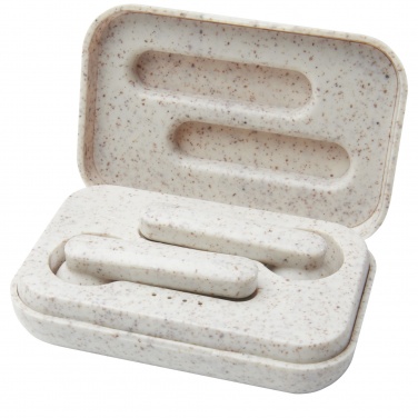 Logotrade promotional merchandise picture of: Nantai wheat straw True Wireless earbuds