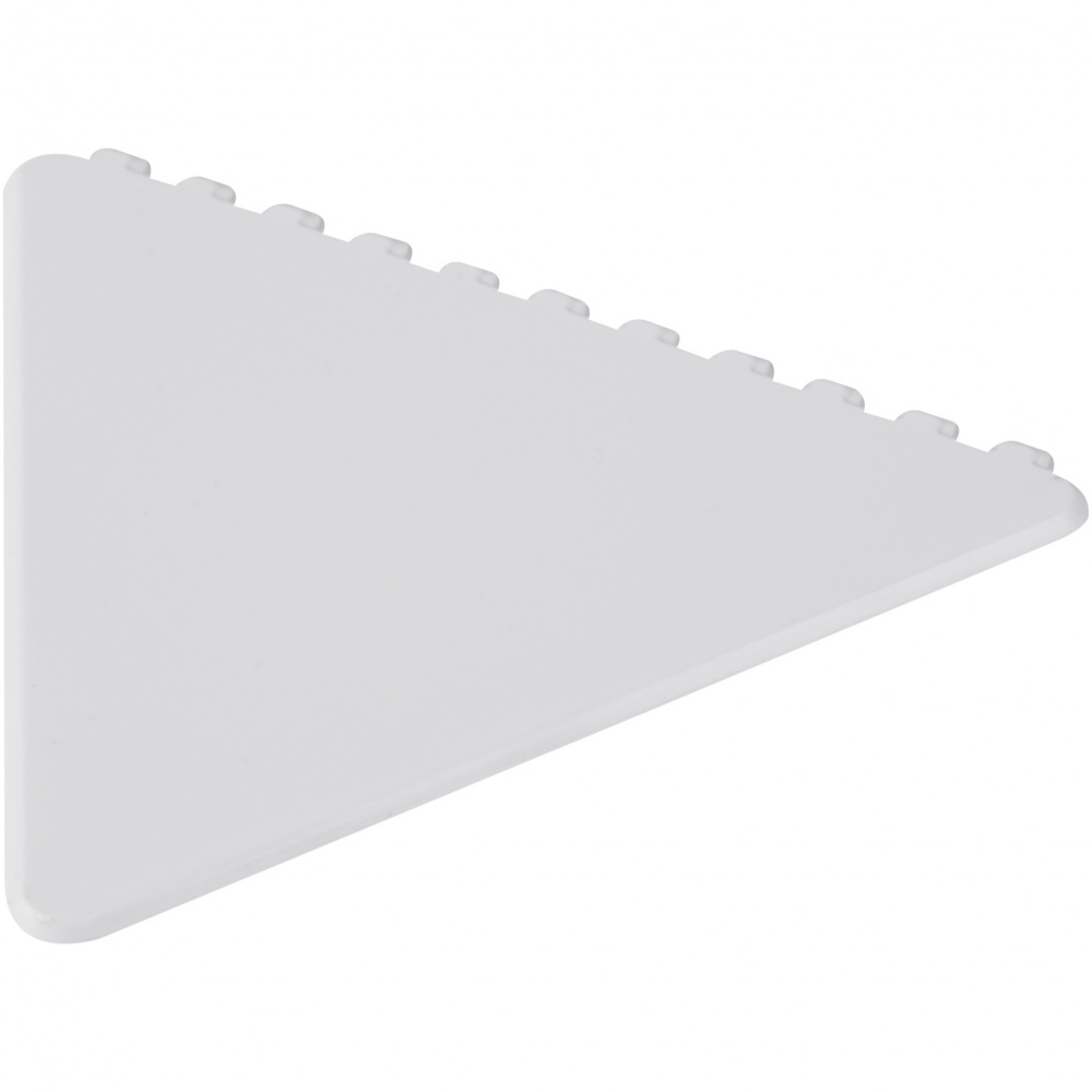 Logotrade promotional gift image of: Frosty triangular recycled plastic ice scraper