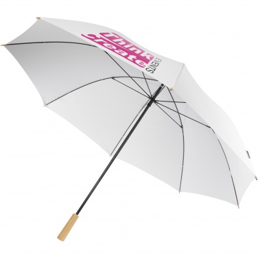 Logo trade promotional products picture of: Romee 30'' windproof recycled PET golf umbrella