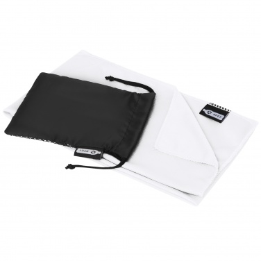 Logo trade business gifts image of: Raquel cooling towel made from recycled PET 80x30 cm