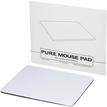 Logo trade promotional merchandise photo of: Pure mouse pad with antibacterial additive