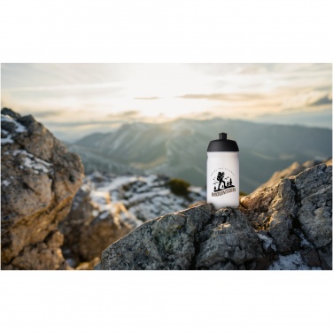 Logotrade promotional product picture of: HydroFlex™ Clear 500 ml squeezy sport bottle