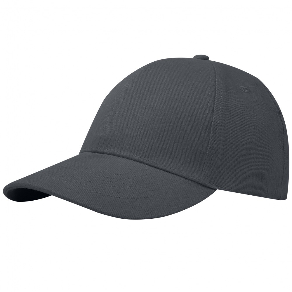 Logo trade corporate gifts image of: Trona 6 panel GRS recycled cap