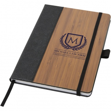 Logo trade promotional gift photo of: Note A5 bamboo notebook