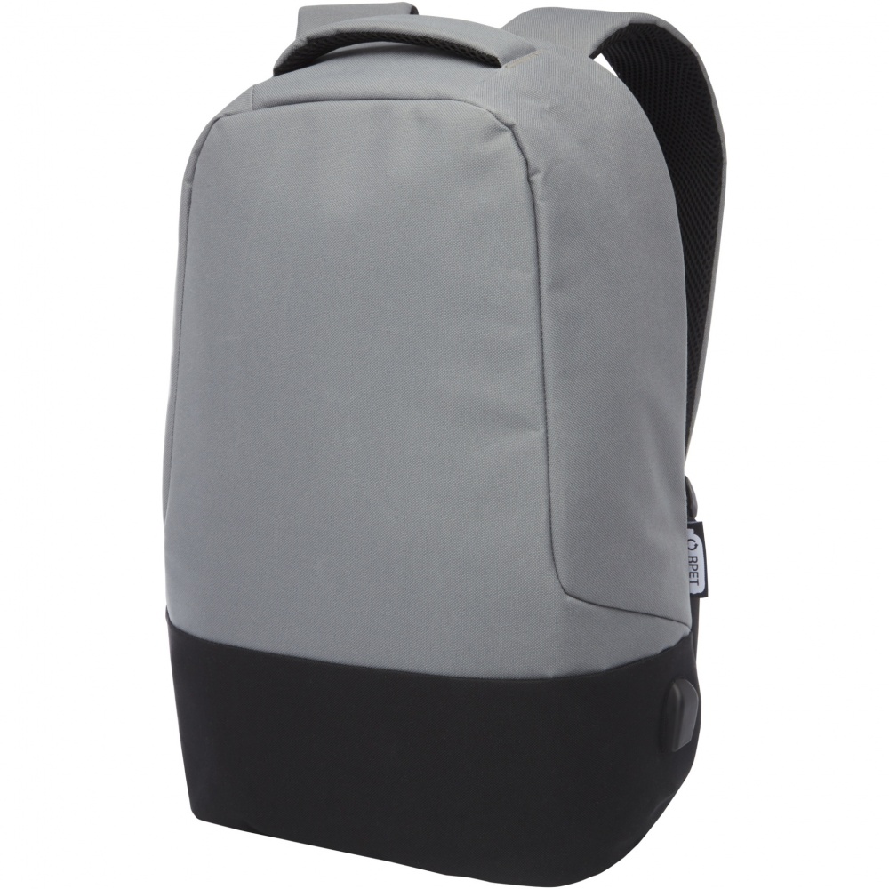 Logotrade promotional merchandise photo of: Cover GRS RPET anti-theft backpack 18L