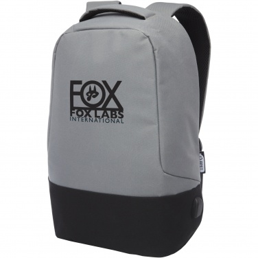 Logotrade promotional merchandise photo of: Cover GRS RPET anti-theft backpack 18L