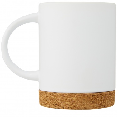 Logo trade promotional gifts picture of: Neiva 425 ml ceramic mug with cork base