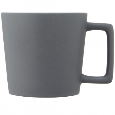 Logo trade business gifts image of: Cali 370 ml ceramic mug with matt finish