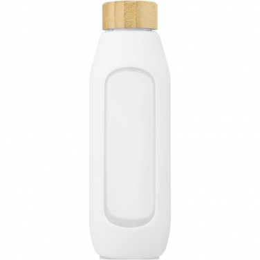 Logotrade promotional gifts photo of: Tidan 600 ml borosilicate glass bottle with silicone grip