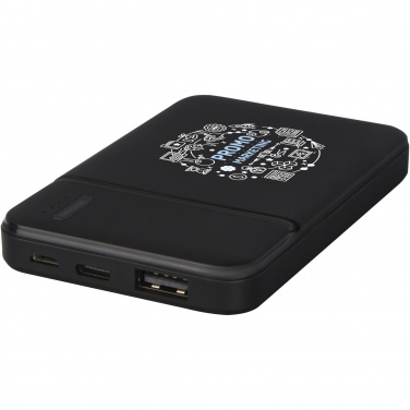 Logo trade promotional merchandise picture of: Loop 5000 mAh recycled plastic power bank