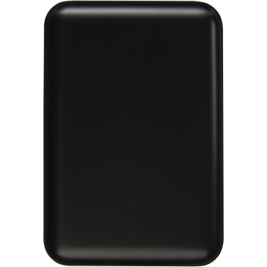 Logo trade promotional gift photo of: Gleam 5000 mAh ultra slim light-up power bank