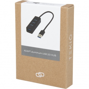 Logotrade promotional items photo of: ADAPT aluminum USB 3.0 hub