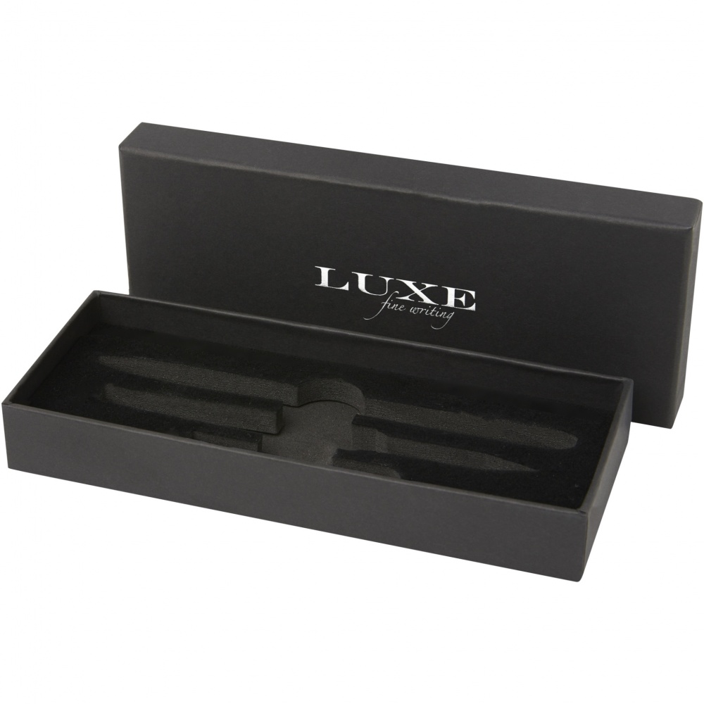 Logotrade promotional gift image of: Tactical Dark duo pen gift box