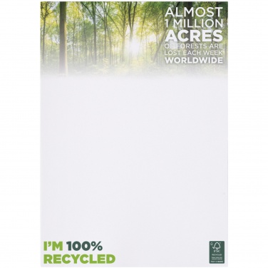 Logotrade promotional giveaway picture of: Desk-Mate® A4 recycled notepad