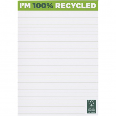 Logotrade promotional merchandise picture of: Desk-Mate® A5 recycled notepad