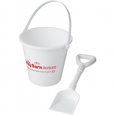 Logo trade promotional merchandise picture of: Tides recycled beach bucket and spade