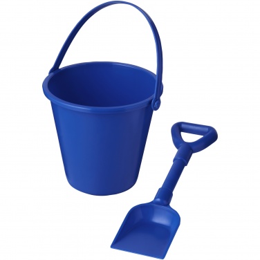 Logo trade promotional gift photo of: Tides recycled beach bucket and spade