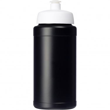 Logo trade promotional gifts image of: Baseline 500 ml recycled sport bottle