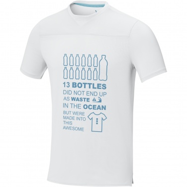 Logo trade promotional gifts image of: Borax short sleeve men's GRS recycled cool fit t-shirt