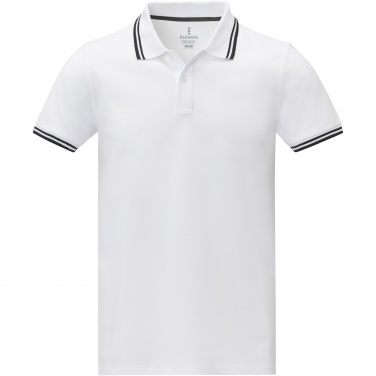 Logotrade business gifts photo of: Amarago short sleeve men's tipping polo