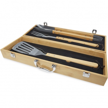 Logo trade promotional giveaways image of: Assadus 3-piece BBQ set