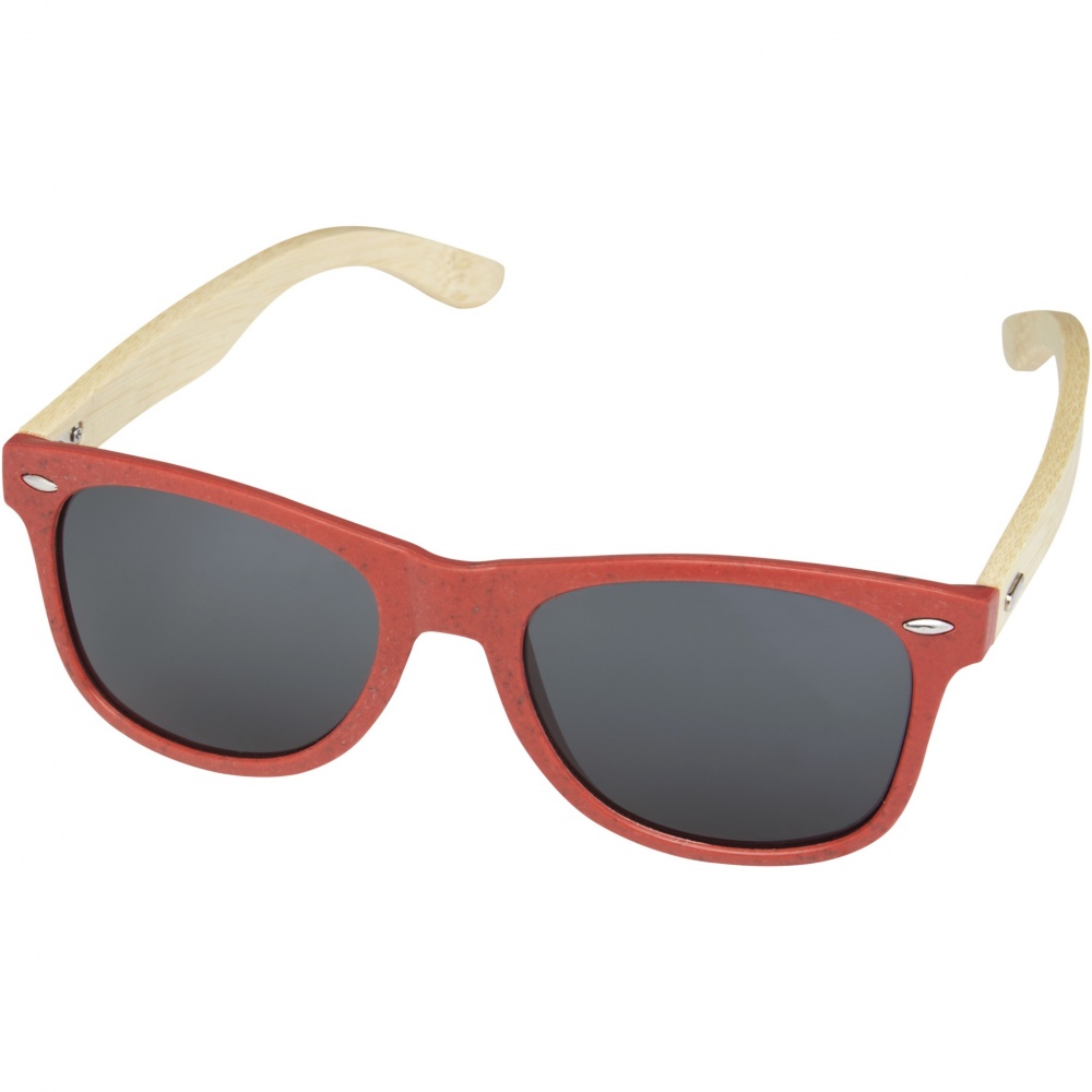 Logo trade promotional merchandise picture of: Sun Ray bamboo sunglasses