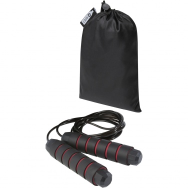 Logo trade corporate gifts picture of: Austin soft skipping rope in recycled PET pouch