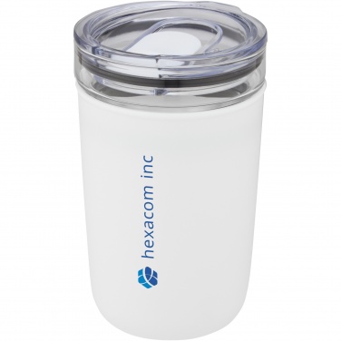 Logo trade promotional gifts image of: Bello 420 ml glass tumbler with recycled plastic outer wall