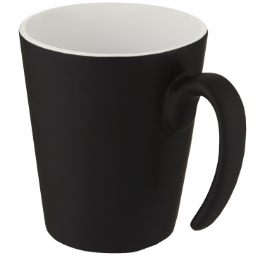 Logo trade promotional items picture of: Oli 360 ml ceramic mug with handle